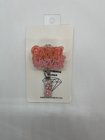 Social Worker Badge Reel