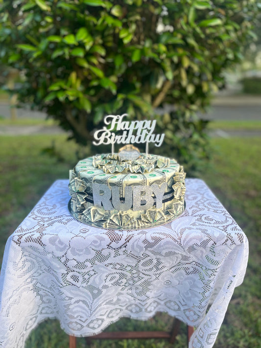 Decorative Money Cake