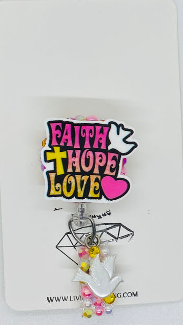 Faith Hope Love Badge Reel